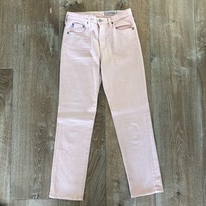 AG Isabelle High-Waist Straight Crop